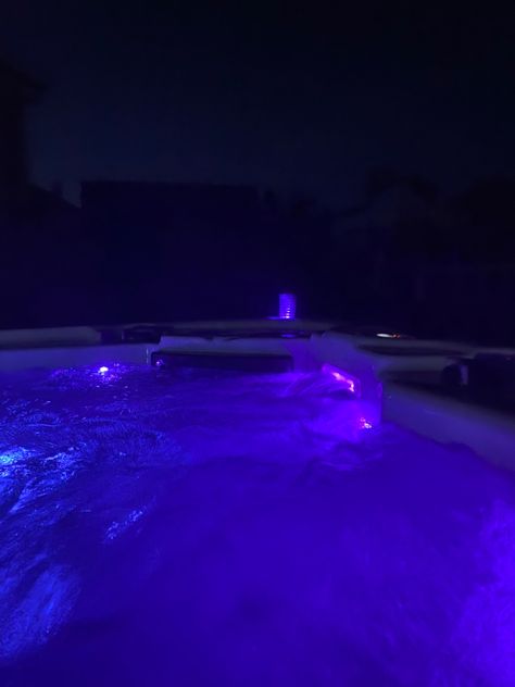 Pool With Lights At Night, Pool At Night, Bath Aesthetic, Summer Board, Spa Shower, Money On My Mind, Night Vibes, Future Lifestyle, Beach Landscape