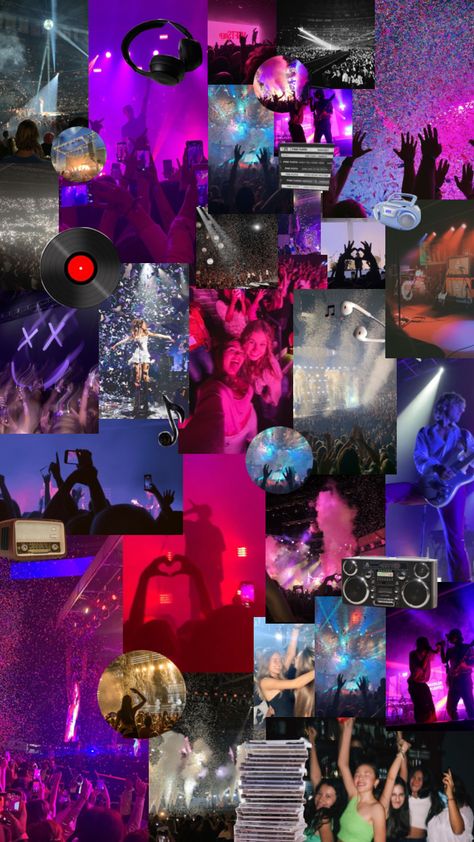 CONCERTS >>> Concert Collage, Rave Aesthetic, Instagram Creative Ideas, Collage Ideas, Photo Collage Template, Story Templates, Collage Template, Summer Concert, Instagram Creative