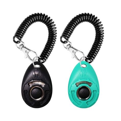 OYEFLY Dog Training Clicker with Wrist Strap Durable Lightweight Easy to Use, Pet Training Clicker for Cats Puppy Birds Horse Dog Clicker Training, Dog Bell, House Training Dogs, Potty Training Puppy, Food Bowls, Dog Happy, Dog Pet Beds, Boy Dog, Pet Fashion