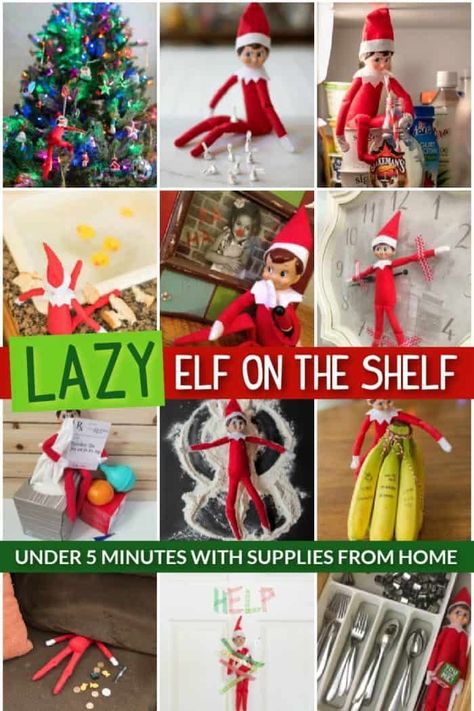 Quick and easy, every mom needs this resourceful list of 24 Lazy Elf on the Shelf Ideas. Includes a list of Elf on the Shelf props, Elf on a SHelf printables and more. Daily Elf on a Shelf Ideas plus elf printables. New Elf on the Shelf ideas daily plus free Elf on the Shelf printables to create quick Elf on the SHelf ideas and Easy Elf on tje Shelf ideas. #FrugalCouponLiving #ElfontheShelf #ElfontheShelfIdeas #ElfIdeas #elfprintables #ElfonaShelf Elf Printables, Elf Notes, Elf Games, Printable Props, Elf On Shelf, Pinterest Christmas, Easy Elf, Elf Props, Embrace The Chaos