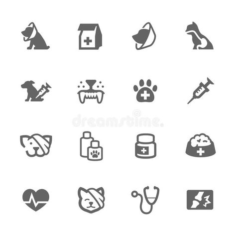 Pet Care Printables, Pet Branding, Clinic Logo, Illustration Simple, School Murals, Dog Icon, 강아지 그림, Pet Vet, Dog Branding