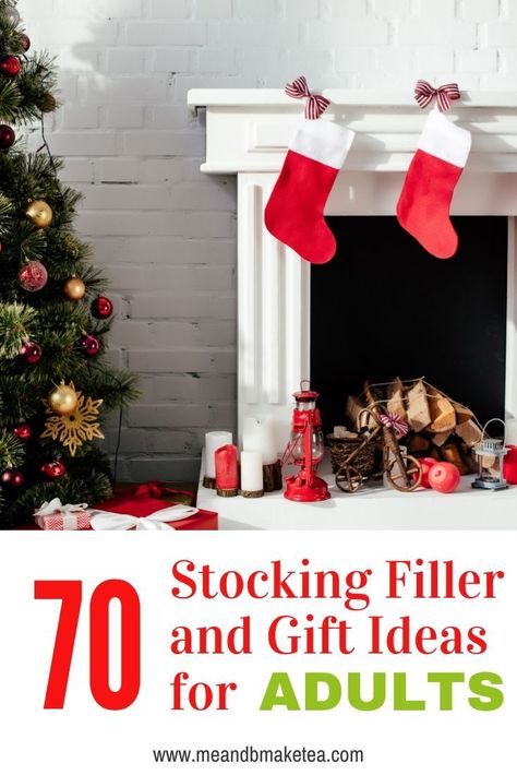 70 stocking filler and gift ideas for adults this Christmas! lots of gift ideas if you're stuck for what to get everyone this festive season! Stocking stuffer and filler ideas you'll love and people actually want!    #Christmas #christmasgifts #giftideas #gifts #presents #stockingfillers #stockingstuffers Gift Ideas For Adults, Drink Gift, Christmas Stocking Fillers, Black Pantyhose, How To Make Tea, Stocking Filler, Stocking Fillers, Plaid Christmas, Working Moms