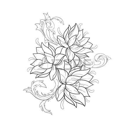 Lotus Flower Pattern Design, Tattoo Stencil Designs, Tree Frog Tattoos, Floral Mehndi, Lotus Flower Tattoo Design, Graphic Sketch, Nature Symbols, Tattoo Practice, Frog Tattoos