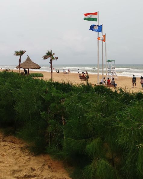 Blue Flag Beach ⛱️ Golden Beach Puri , odisha clean beach Puri Odisha Beaches, Golden Beach Puri, Puri Beach, Puri Odisha, Blue Flag, Golden Beach, Krishna Quotes, Beach Aesthetic, Railway Station