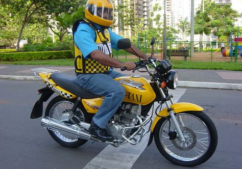 Did you know that in #Brazil there is a #moto-taxi?! It's like a normal #cab, but you can go #faster :D Moto Taxi, Moto Logo, Vector Logo, Did You Know, Brazil, Paris, Vehicles, ? Logo