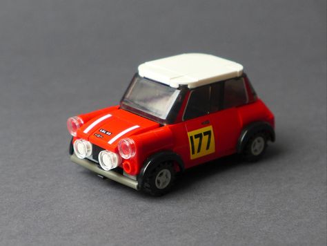 Lego Mini Cooper, Soapbox Car, Lego Plane, Lego Truck, Lego Speed Champions, Lego Ship, Mini Coopers, Lego Creative, Lego Construction