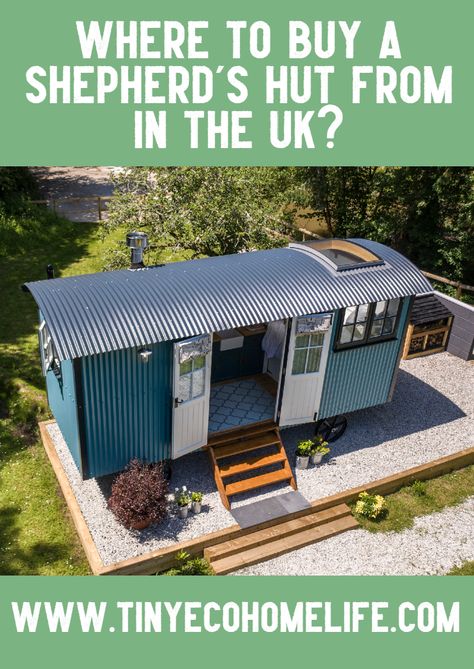 aerial view of shepherds hut Shepherds Hut Exterior, Shepherds Hut Plans, Shepherd Hut Plans, Wagon Landscaping, Shepherds Hut For Sale, Garden Huts, Shepherd Hut, Shepherd Huts, Small House Living