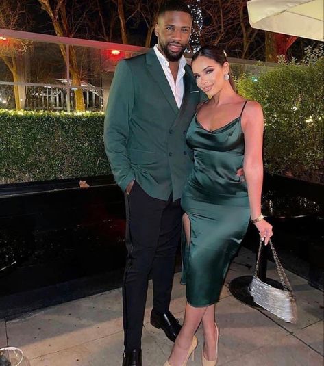 Date Night Couples Outfit, Couples Wedding Outfits Guest Summer, Classy Couples Outfit, Formal Wedding Guest Couple Attire, Couples At Weddings Guest Outfits, Date Night Outfits Black Couples, Couple Birthday Outfit Ideas, Black Couple Wedding Guest Outfit, Wedding Anniversary Guest Outfit Ideas