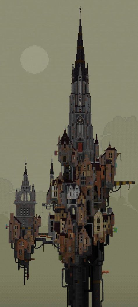 Minecraft Camp, Minecraft Tower, Minecraft Steampunk, Steampunk City, Minecraft Structures, Minecraft Interior Design, All Minecraft, Minecraft Castle, Minecraft Medieval