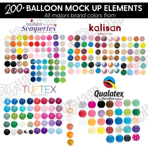 Balloon Mosaic, Balloon Business, Qualatex Balloons, Up Balloons, Mock Ups, Balloon Garland, Brand Colors, Letters And Numbers, Balloon Decorations