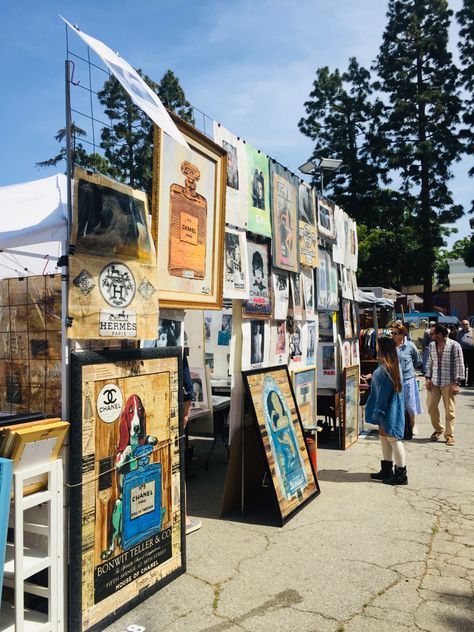 Fairfax Flea Market Los Angeles California La Flea Market, Los Angeles Flea Market, Flea Market Los Angeles, Flea Market Aesthetic, Fairfax Los Angeles, Future Mood, 2024 Manifestation, Market Photo, West Coast Road Trip