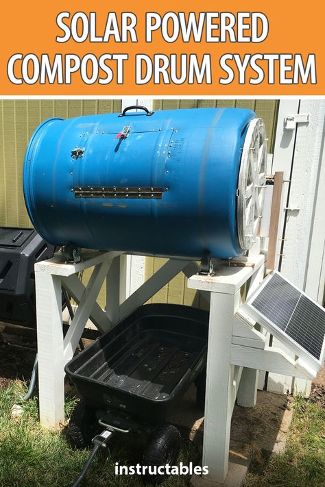 Composter Diy, Diy Compost Tumbler, Compost Barrel, Compost Turner, Tumbling Composter, Compost Bin Diy, Compost Tumbler, Diy Compost, Vegetable Garden Planner