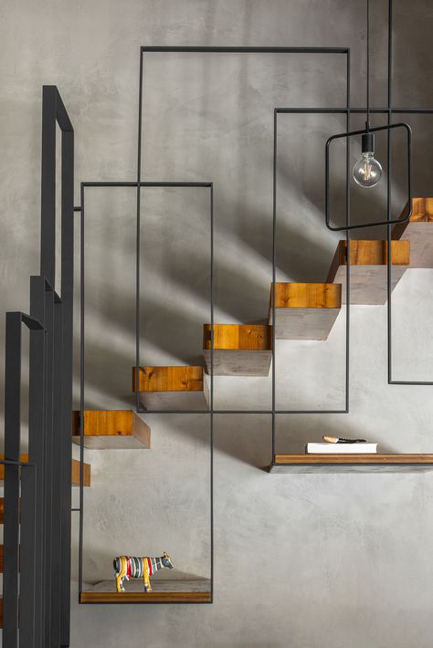 A Home by Portugal's AM-arqstudio Celebrates Family Life by Design - Metropolis Stair Design Architecture, Simple Deck, Staircase Interior Design, Modern Stair Railing, Staircase Design Modern, Staircase Railing Design, Detail Arsitektur, Stairs Design Interior, Escalier Design