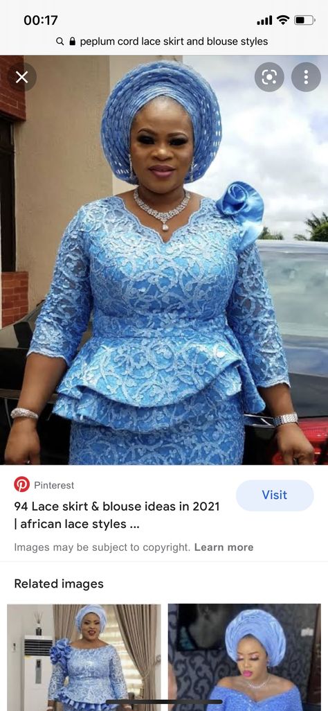 African Lace Blouse Styles, Cord Lace Styles For Women Skirt And Blouse, Shirt And Blouse Lace Style Aso Ebi, Cord Lace Skirt And Blouse Styles, Iro Skirt And Blouse Lace Styles, Lace Blouses For Women Nigerian, Latest Lace Skirt And Blouse Styles, Lace Peplum Skirt And Blouse, Cord Lace Skirt And Blouse