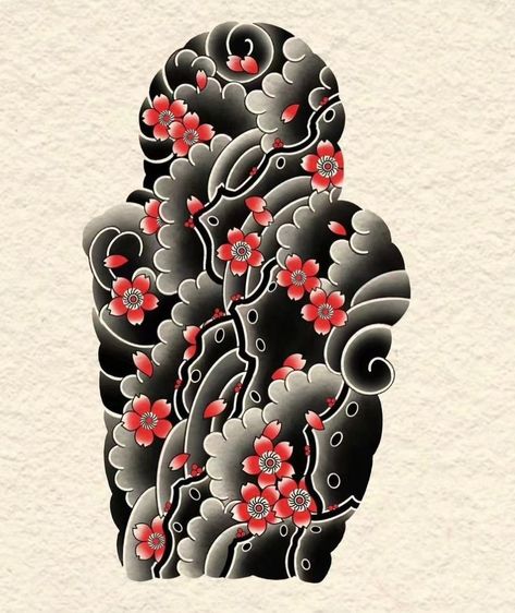 Tato Irezumi, Traditional Japanese Tattoo Flash, Realistic Tattoo Ideas, Japanese Leg Tattoo, Ancient Art Tattoo, Tattoo Japanese Style, Buddhist Tattoo, Japanese Flower Tattoo, Cool Tattoo Drawings