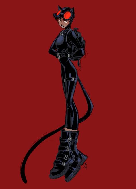 Catwoman Character, Catwoman Suit, Sweeney Boo, Cat Superhero, Gotham Girls, Superhero Villains, Batman Artwork, Batman Funny, Arte Dc Comics