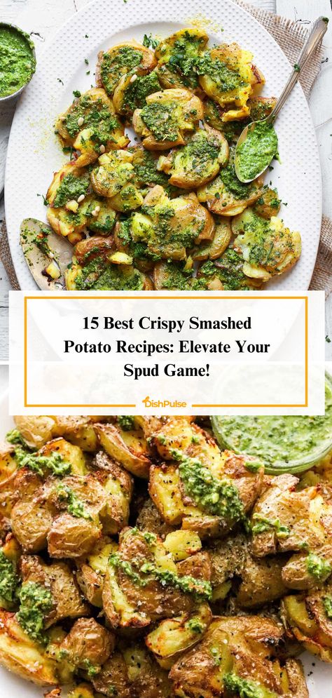 Elevate your spud game with the 15 Best Crispy Smashed Potato Recipes! From savory seasonings to cheesy indulgences, get ready for a crispy sensation with every bite. 🥔🔨🧀 


#DishPulse #CrispyPotatoPerfection #SpudGameStrong #RecipeInspiration #ComfortFood #FoodieFaves #HomeCooking Best Crispy Smashed Potatoes, Smashed Potato Recipes, Pan Fried Smashed Potatoes, Crispy Beans, Parmasean Crusted Smashed Potato, Crunchy Smashed Potatoes, Crispy Smashed Potatoes With Lemony Chive Sauce, Best Baklava Recipe, Veal Saltimbocca