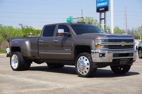 Chevy 3500 Dually 4x4, Lifted Dually Trucks, Lifted Dually, Chevy Dually, 2015 Silverado, Dually Trucks, Jacked Up Trucks, Silverado 3500, Dodge Trucks