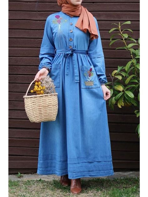 Specifications of GOOD-CHOICE Women's New Danim kurti Denim Abaya Designs Latest, Jeans Abaya, Denim Abaya, Latest Abaya Designs, Abaya Designs Latest, Abaya Design, Modest Fashion Hijab, Gaun Fashion, Top Jeans