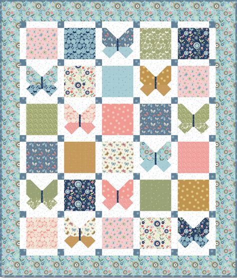 Novelty Quilts, Butterfly In The Sky, Butterfly Quilt Pattern, Sky Quilt, Quilt Blocks Easy, Butterfly Quilt, Quilt Sewing Patterns, Quilt Square Patterns, Animal Sewing Patterns