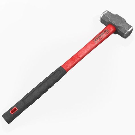 Sledge Hammer Drawing, Hammer Drawing, Sledge Hammer, Photos Wall, Combat Armor, Aesthetic Templates, 3ds Max Models, Real Model, Dungeons And Dragons Homebrew