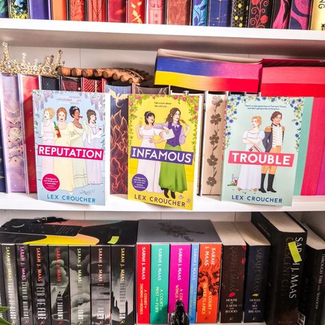 📚 BOOK REVIEW - Series 📚 I picked up Lex Croucher's 3 book set from The Works. The books don't follow one particular story, but are set in the same world/era. Here's my thoughts 👀 ✨️ Reputation ✨️ - ❤️❤️❤️❤️ ✨️ Infamous ✨️ - ❤️❤️❤️.5 ✨️ Trouble ✨️ - ❤️❤️❤️❤️ Highlights: ✒️ Sassy FMCs 🪶 Regency style mean girls ✒️ LGBT+ & BIPOC representation (no erasure here!) 🪶 Lots of gossip, lots of chaos ✒️ INCREDIBLE witty banter 🌶 - Spice was minimal, but gently sprinkled throughout. Closed door ... Witty Banter, Regency Romance, Romance Series, I Pick, Crescent City, Book Blogger, My Thoughts, Mean Girls, Infamous