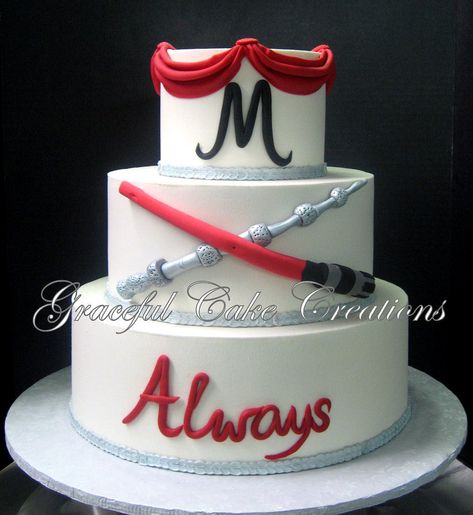 https://flic.kr/p/ZVjuZ5 | Elegant White Butter Cream Wedding Cake with a Star Wars & Harry Potter Theme Harry Potter Star Wars Wedding Cake, Harry Potter And Star Wars Wedding Cake, Harry Potter And Star Wars Wedding, Harry Potter Star Wars Wedding, Nerd Wedding Cake, Butter Cream Wedding Cake, Nerdy Wedding Cakes, Star Wars Wedding Cake, Cream Wedding Cake