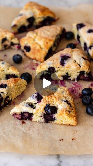 Eli Saiach on Instagram: "Whipped up these golden Blueberry Scones using the incredible blueberries from @northbayproduce 🫐✨. Each bite is bursting with fresh, juicy flavors, making mornings a bit brighter!

Ingredients

-2 cups all-purpose flour
-1/2 tsp salt
-4 tsp baking powder
-4 tbsp sugar, plus more for sprinkling
-8 tbsp unsalted cold butter, cubed 
-Zest 1 lemon
-1 1/2 cup blueberries
-1 egg, slightly beaten
-1/2 cup milk
-2 tbsp heavy cream (optional)

Instructions

1.Preheat the oven to 400°F. In a large bowl, whisk together flour, salt, baking powder, and sugar. Rub in the butter with your fingers until the mixture resembles coarse crumbs. Stir in the lemon zest and blueberries.
2.Make a well in the center of the flour mixture; add the beaten egg and milk. Gently mix until just Justin Hurwitz, Earth Kitchen, Blueberry Scone, Berry Scones, Coconut Pound Cakes, Fruit Pancakes, Blueberry Season, Blueberry Scones, Lemon Muffins