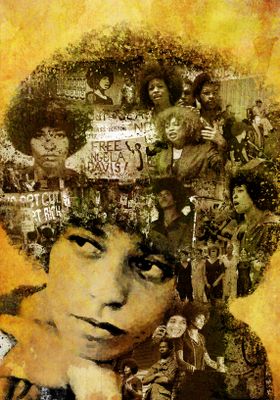 Angela Davis Womens History, African American Quotes, Series Painting, Women's Suffrage, Womens Worth, Angela Davis, Black Panther Party, Black Knowledge, Afrocentric Art