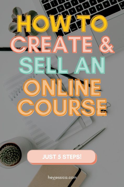 Want to create and sell an online course as an entrepreneur? I've got plenty of tips in my step-by-step guide to how to create an online course and sell it. How To Sell Online Courses, How To Create And Sell Online Courses, Selling Courses Online, Mini Course Ideas, Digital Course, Shopify Marketing, Course Launch, Course Creation, Online Course Creation