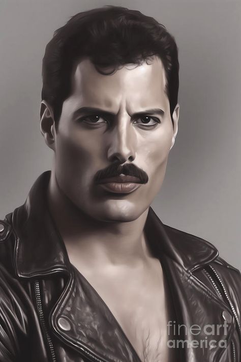 Freddie Mercury Painting - Freddie Mercury Painting Portrait by Carlos V Freddie Mercury Painting, Mercury Painting, Queen Freddie Mercury, Painting Portrait, Magic Art, Freddie Mercury, Rock Band, Portrait Painting, Rock Bands