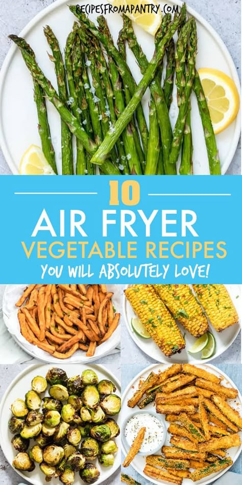 Easy Air Fryer Recipes Healthy, Air Fryer Vegetable Recipes, Air Fryer Vegetable, Easiest Breakfast, Air Fryer Breakfast Recipes, Air Fryer Vegetables, Air Fryer Breakfast, Best Air Fryer Recipes, Cooks Air Fryer