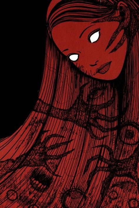 Tomie Poster, Junji Ito Poster, Junji Ito Aesthetic, Junji Ito Wallpaper, Tomie Junji Ito, Horror Manga, Japanese Horror, Junji Ito, Gothic Horror