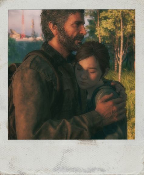 The Last Of Us Part II Joel Miller & Ellie Williams polaroid edit aesthetic 4k hd tlou Ellie And Joel Polaroid, Joel Miller Polaroid, Ellie Williams Polaroid, Ellie And Riley Photobooth, The Last Of Us Wallpapers 4k, Tlou Matching Pfp, Tlou Polaroids, The Last Of Us Part 2, The Last Of Us Icons