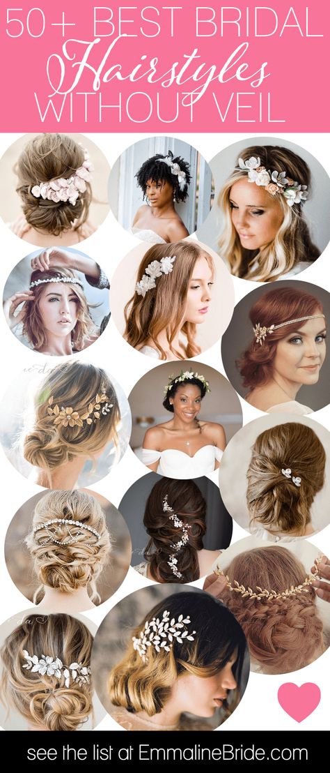 Bridal Hair Without Veil, Bride Without Veil, Wedding Hairstyles Without Veil, Best Bridal Hairstyles, Bridal Shower Centerpieces Diy, Tiny Hair Clip, Nikah Dress, Renewal Wedding, Beach Bridal Showers