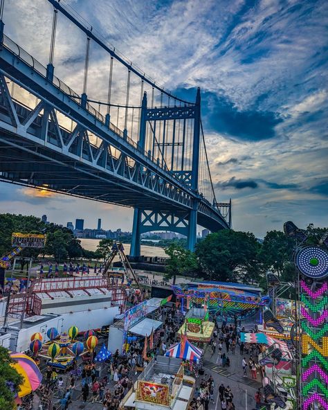 📍Astoria Park Carnival 🗓️ Wednesday 6/5 - Sunday 6/9 Astoria Park, Queens Nyc, Nyc Park, Vision Board, Carnival, New York, Quick Saves