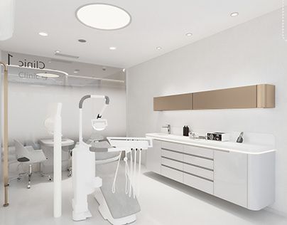 Clinic Cabinet, Dental Design Interior, Dental Office Architecture, Dental Office Design Interiors, Dental Design, Hospital Interior, Clinic Interior Design, Office Renovation, Dental Office Design