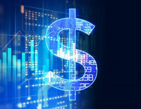 Dollar sign on abstract financial techno... | Premium Photo #Freepik #photo #background #business #abstract #technology Money Background, Stock Market Basics, Technical Analysis Tools, Financial Technology, Free Bitcoin Mining, What Is Marketing, Dollar Sign, Swing Trading, Technology Background