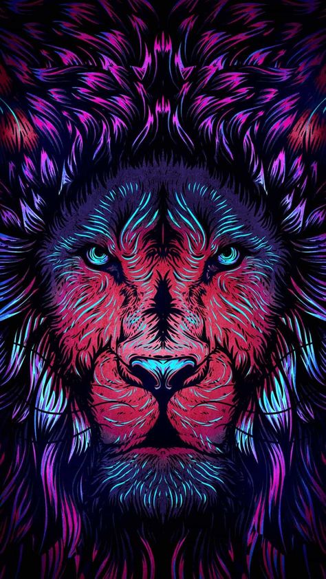 Lion Wallpaper Hd 1080p, Wallpaper For Ios, Art Iphone Wallpaper, Arte Heavy Metal, Iphone Wallpaper Hd, Vaporwave Wallpaper, Lions Photos, Graffiti Wallpaper Iphone, Adidas Wallpapers