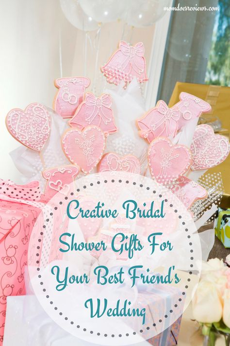 Creative Bridal Shower Gifts For Your Best Friend's Wedding Creative Bridal Shower Gifts, Friends Bridal, Diy Wedding Gifts, Best Friend Wedding, Gift For A Friend, Craft Wedding, Bridal Shower Gift, Wedding Beauty, Bridal Shower Gifts