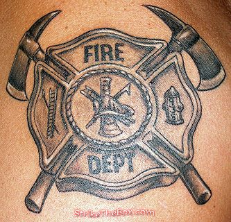 We Like this Maltese Cross Firefighter Tattoo, Firefighter Tattoo Ideas For Men, Fireman Tattoo Ideas, Fire Tatoos, Firefighting Tattoos, Maltese Cross Tattoo, Fireman Tattoo, Firefighter Husband, Firefighter Tattoos