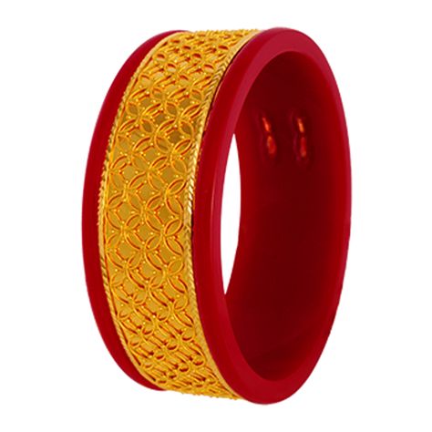 Bengali Pola Bangles Designs in 22K 20.69gm gold | PC Chandra Bengali Jewellery, Gold Jewellry, Daily Wear Jewellery, Yellow Gold Bangle, Bangles Jewelry Designs, Bridal Gold Jewellery Designs, Gold Jewellery Design Necklaces, Bangle Designs, Jewelry Design Necklace