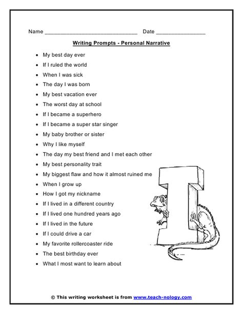 OK, I'm supposed to be getting ready for work right now...but I CAN'T RESIST a great list of writing prompt ideas!!! Personal Narrative Writing Prompts, Opinion Writing Prompts, Narrative Writing Prompts, Admission Essay, Personal Narrative Writing, Third Grade Writing, 3rd Grade Writing, 2nd Grade Writing, The Writing Process