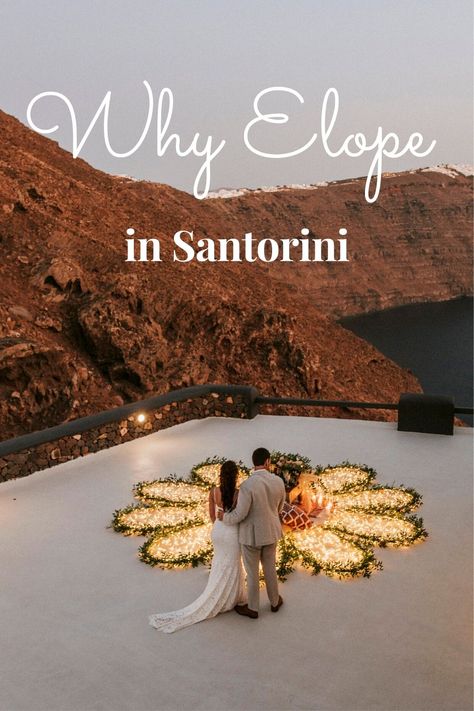 Greece Elopement, Santorini Elopement, Rocky Island, Romantic Dinner For Two, Just A Dream, The Blue Sky, Greece Wedding, I Said Yes, White Houses