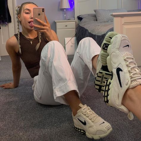 Nike Stussy Spiridon Outfit, Nike Zoom 2k Outfit Women, Nike Zoom 2k Outfit, Nike Killshot 2 Outfit, Nike Air Outfit, Study Business, 2024 Shoes, Nike Zoom 2k, Stussy Women