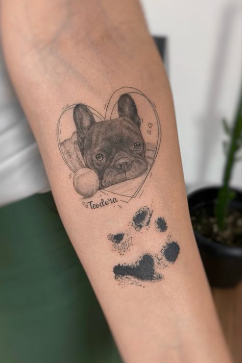 Dog Stamp Tattoo, Jax Tattoo, Tatoo Dog, Tribute Tattoos, Bulldog Tattoo, Dog Tattoo, Dog Tattoos, Tatting, Tattoos