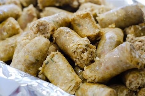 Best Boudin in Lake Charles | Southwest Louisiana Boudin Trail How To Cook Boudin, Boudin Recipe, Rice Pork, Boudin Sausage, Asian Bbq, Spa Food, Meat Shop, Lake Charles, Food Staples