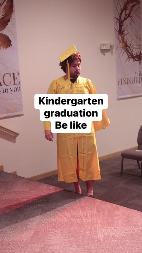 Kindergarten graduation be like🤣 #kids #school #teacher #graduation | Leigh Mcnasty Leigh Mcnasty, Teacher Graduation, Kindergarten Graduation, School Teacher, Kindergarten, For Kids, Funny