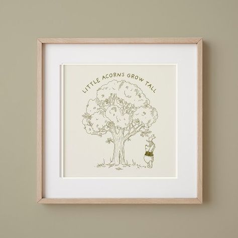 $12.00 | Winnie the Pooh and Piglet Acorn Tree - Nursery #classic pooh, classic winnie the pooh, pooh, vintage, vintage pooh, winnie the pooh, inspirational quote, nursery decor, kids room, baby's room Acorn Tree, Winnie The Pooh Decor, Vintage Pooh, Pooh Winnie, Winnie The Pooh And Piglet, Pooh Nursery, Winnie The Pooh Nursery, Pooh And Piglet, Disney Nursery