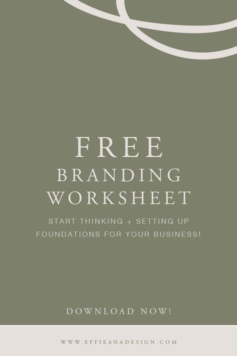 Branding Worksheet, Business Worksheet, Business Foundation, Brand Personality, Know Your Customer, Ideal Customer, Creative Business Owner, Branding Your Business, Your Values